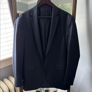Kenneth Cole Reaction Black and Blue Sport Coats Classic Tailoring